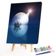 thumbnail image 2 of Pintura al óleo de luna marina por números, pintura acrílica DIY, arte de pared, imagen artesanal, decoración Tmvgtek decoración de arte en el hogar, 2 of 9