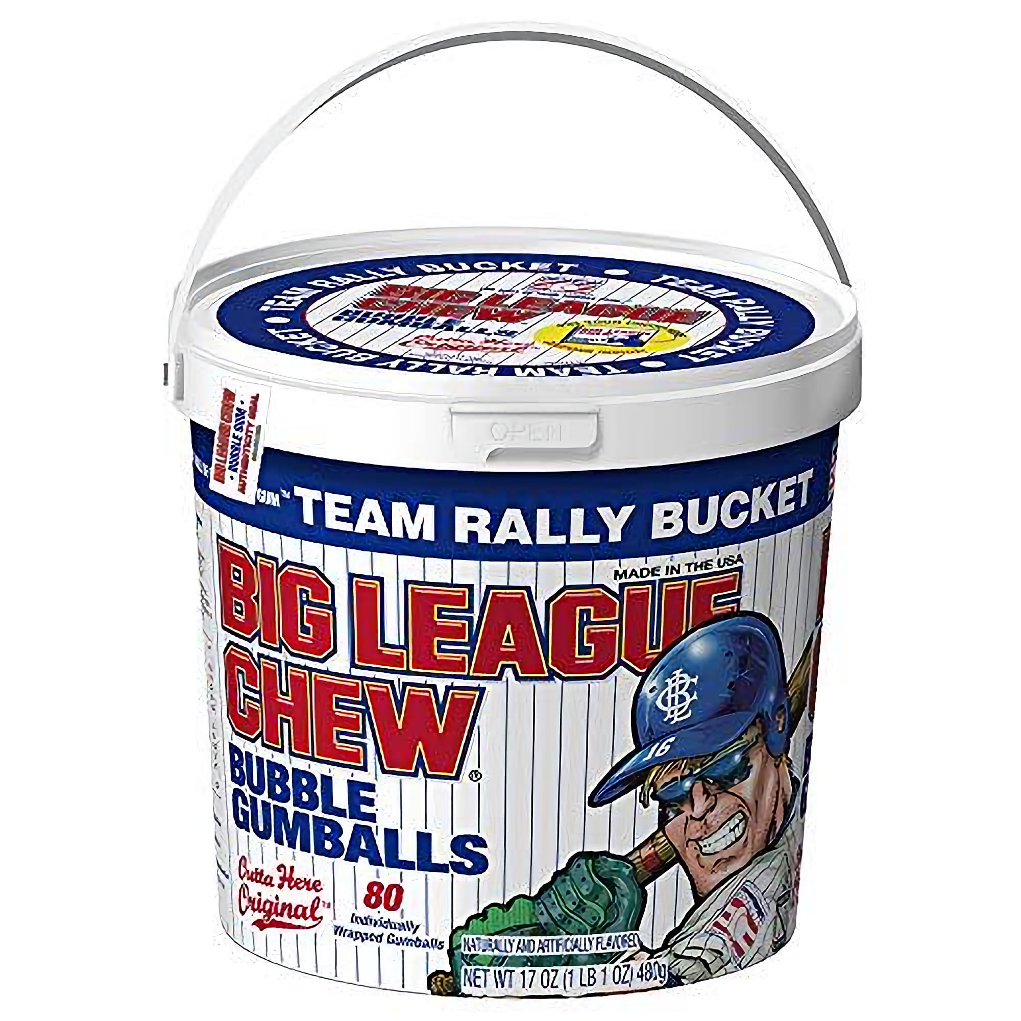 Big League Chew Team Rally Bucket (Pack of 80)