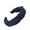 Navy, variant on MSJUHEG Bow Knot Hairband Non Slip Trendy Headbands Elastic Headband Elastic Head Scarf Headband Bandana Thick Headbands Cloth Headbands Wide Hairband Women's Fashion Headbands Black One Size
