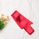 thumbnail image 4 of FELTECHELECTR Cinturón de seda con lazo para mujer, color liso, sencillo y clásico, con cinta de seda (rojo), 4 of 7