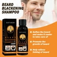 thumbnail image 5 of White To Black Shampoo,Guys Natural Darkening Beard Shampoo, Beard Blackening Shampoo, Beard Coloring For Men, Beard Coloring Men Beard Shampoo Beard Blackening Shampoo Beard Care 30ml Black, 5 of 5