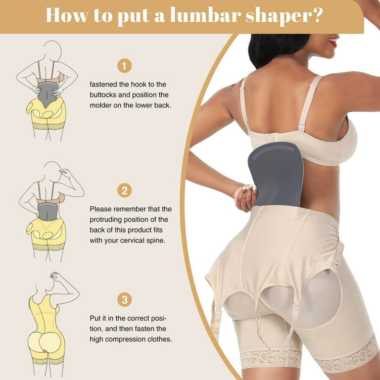 Cayenave Lumbar Molder Liposuction Back Board, BBL Lumbar Board, BBL Post  Surgery Supplies, Comfortable Lumbar Support & Protection Post Surgery,  Greater Compression, Support & Protection 