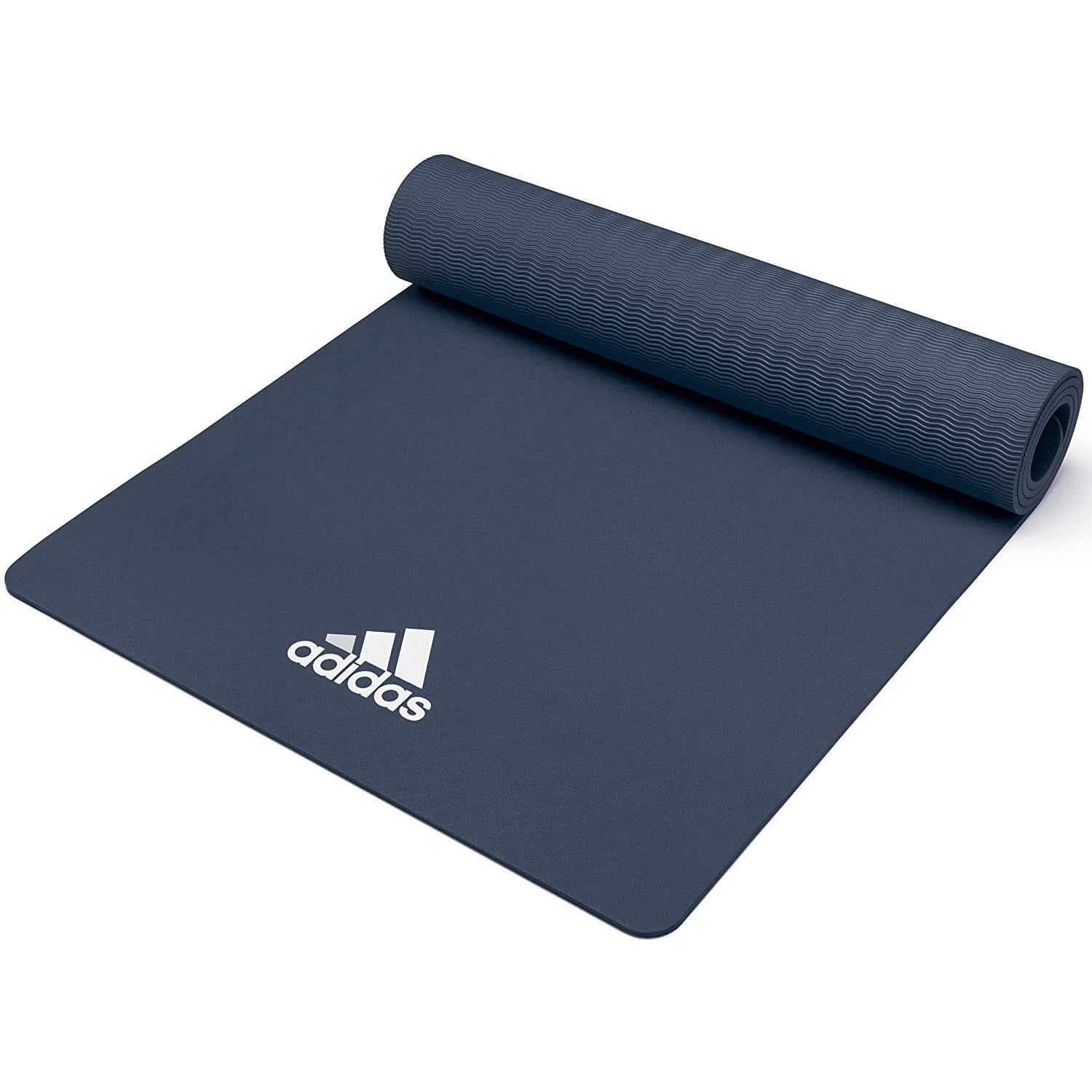 Adidas Universal Exercise Slip Fitness Mat, Trace Blue - Walmart.com