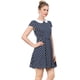 thumbnail image 4 of Disfraz de Halloween para Mujer vestido de Lunares Allegra K Azul XL, 4 of 5