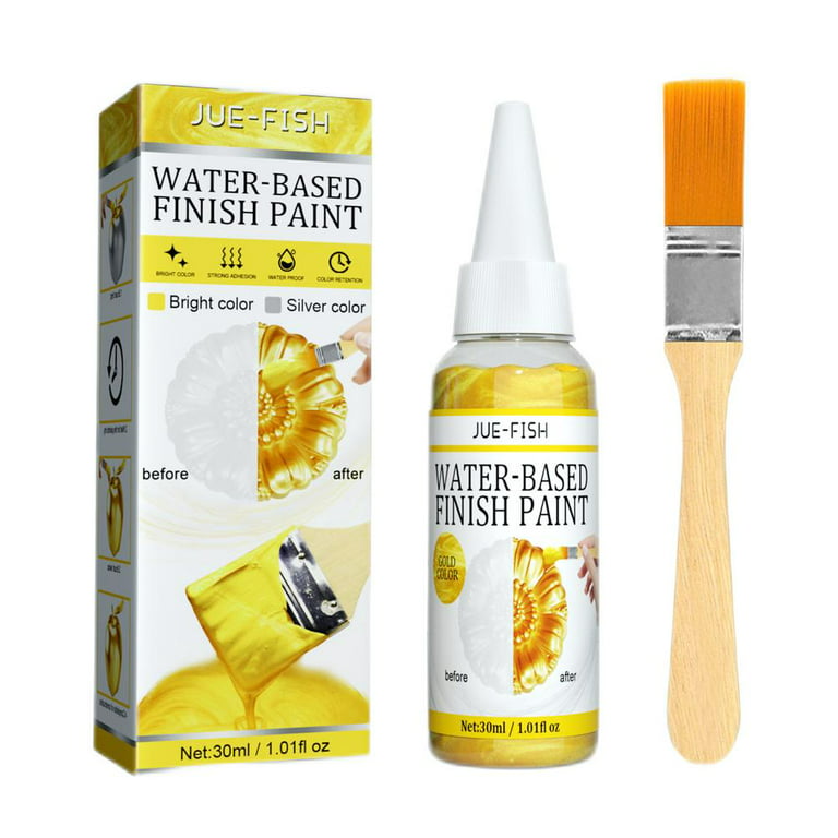Fovolat Water-based Finish Paint Water-based Glitter Gold Foil
