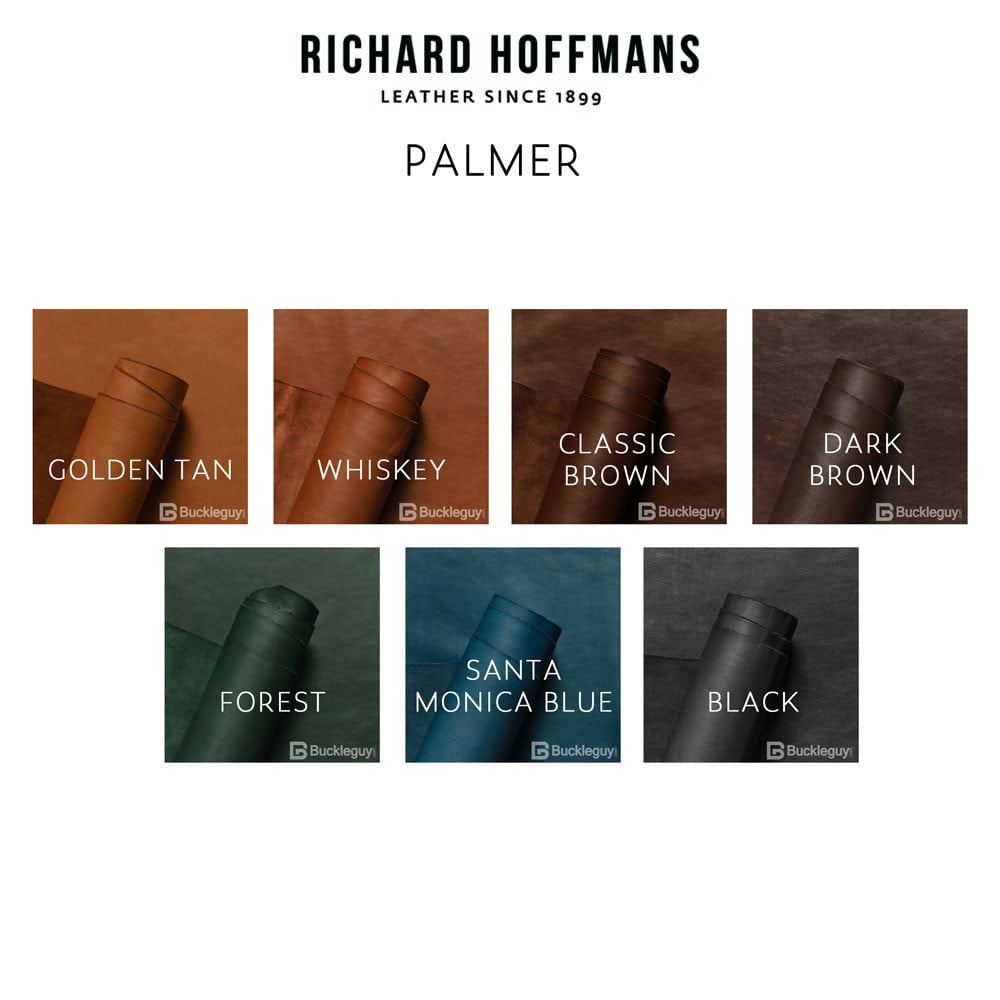 Richard Hoffmans Leather Panel, Palmer, Black (3.5-4oz)