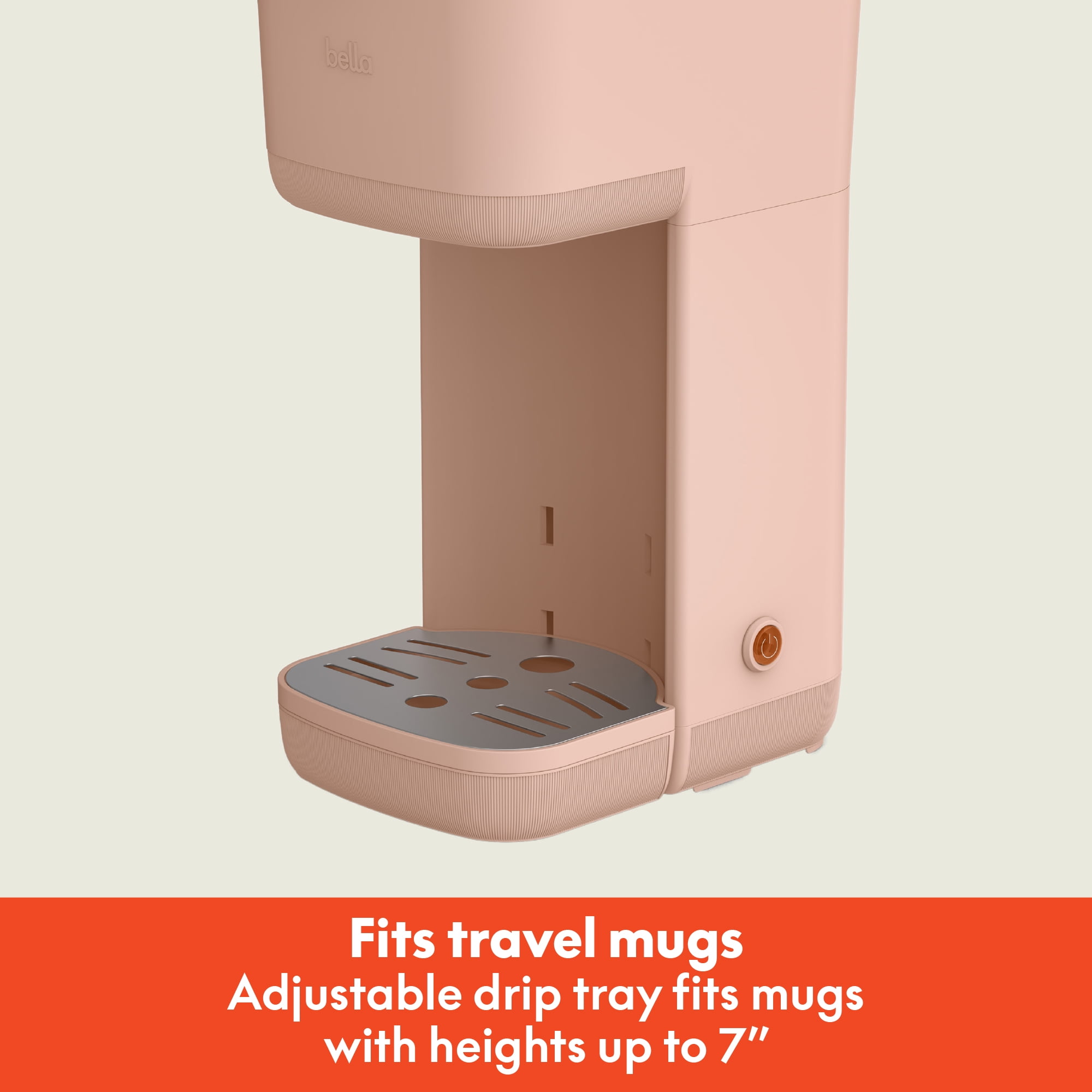 bella Single-Serve Coffee Maker, Blossom