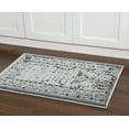 thumbnail image 4 of Linon Home Decor Platinum Area Rug Collection, Blue and Black, 5' x 7'6", 4 of 4