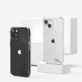 thumbnail image 3 of Penta Stars Clear iPhone 14 Case, 6.1 Inch Shockproof Transparent Soft TPU Ultra Thin Phone Case, Anti-Scratch, Lightweight (Transparent TPU, iPhone 14), 3 of 9