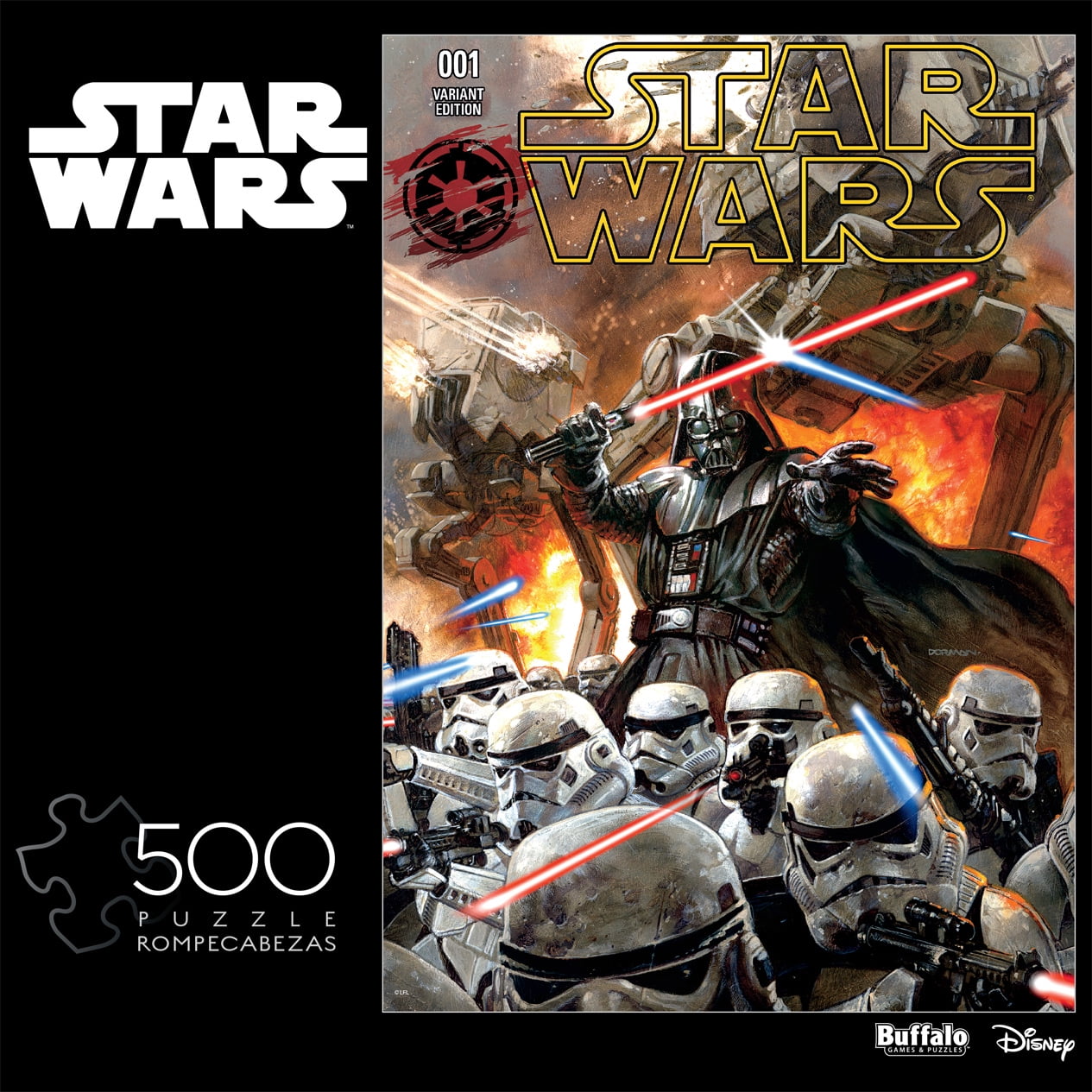 Buffalo Games Star Wars Videospiel-Collage Puzzle – 1000 Teile, 67,9 X 50,2 Cm