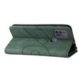 thumbnail image 6 of Multifunctional Case for Motorola Moto G10,Card Slots[RFID Blocking],Durable Flip Folio Kickstand Magnetic Closure Leather Zipper Wallet Wrist Strap Shockproof Case for Motorola Moto G10, Green, 6 of 12