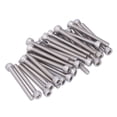 thumbnail image 3 of Hex Head Screws,30Pcs M5 Cylindrical Head Socket Cap Screws Stainless Steel Socket Cap Screws Enhanced Durability, 3 of 14
