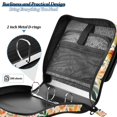 thumbnail image 4 of FORMRS Zipper Binder with Shoulder Strap 2-inch Ring 500 Sheet Capacity File Bag, Orange Leaves, 4 of 5