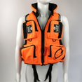 thumbnail image 3 of Adult Life Jacket Adjustable Buoyancy Aid Swimming Boating Sailing Fishing Water Sports Safety Life Man Jacket Vest, 3 of 6