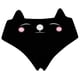 thumbnail image 1 of EeaseMX Lencería sexy para mujer, bragas, tangas, bragas con estampado de orejas de gato, talla L (negro), 1 of 7