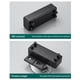 thumbnail image 3 of Inteprter Tendedero retráctil montado en la pared para baño, exterior, balcón, de ropa, línea de secado, secador de cable de acero inoxidable Almacenamiento y organización del hogar Blanco Inteprter HA069576-03, 3 of 6