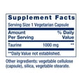 thumbnail image 4 of Taurine, 1000 mg, heart & brain health, blood pressure health support, muscle & exercise performance, essential amino acid, vegetarian, 90 capsules, 4 of 11