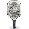 thumbnail image 1 of Pickleball Factory PB0003-7-C Pickleball Rackets - Egyptian Cat Level Up Pickleball, Pickleball Paddles for Intermediate Players, Carbonfiber Graphite, 1 of 1