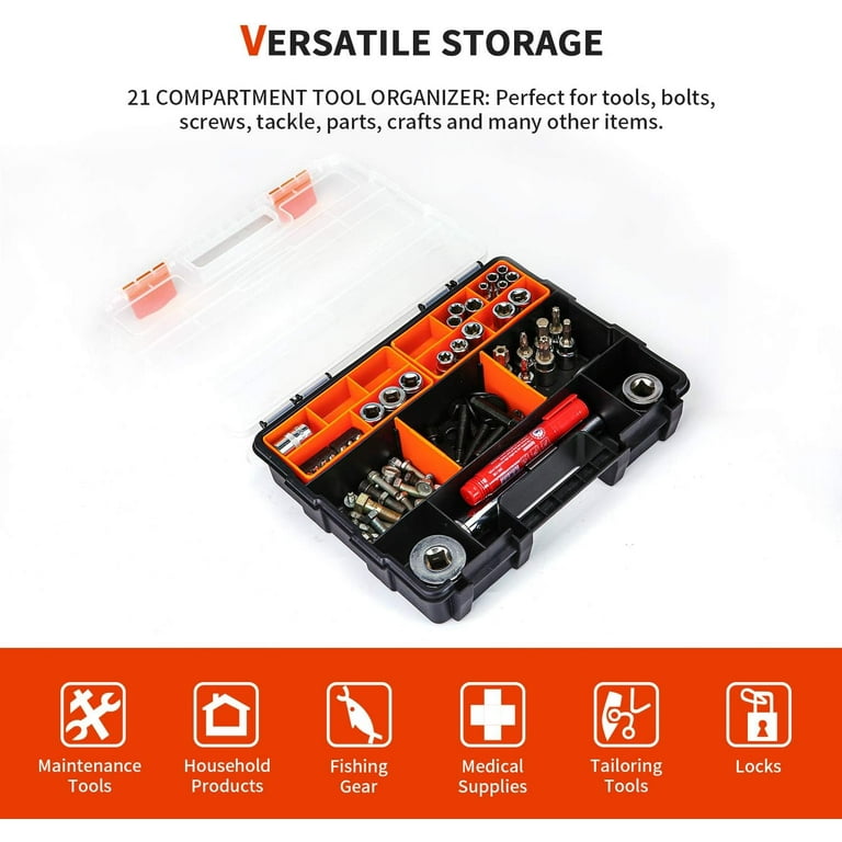 Small Parts Organizer and Storage Box For Van