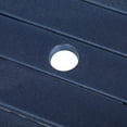 thumbnail image 5 of Costaelm Paradise Outdoor HDPE 35" Round Counter Height Patio Bar Table, Navy Blue, 5 of 9