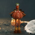 thumbnail image 7 of Byujiro Thanksgiving Gnomes Season Decorations Thanksgiving Stretchable Turkey Figurine Home Kitchen Decoration Ornaments, 7 of 7