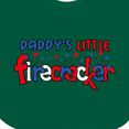 thumbnail image 4 of Inktastic Daddy's Little Firecracker Boys or Girls Baby Bib, 4 of 4