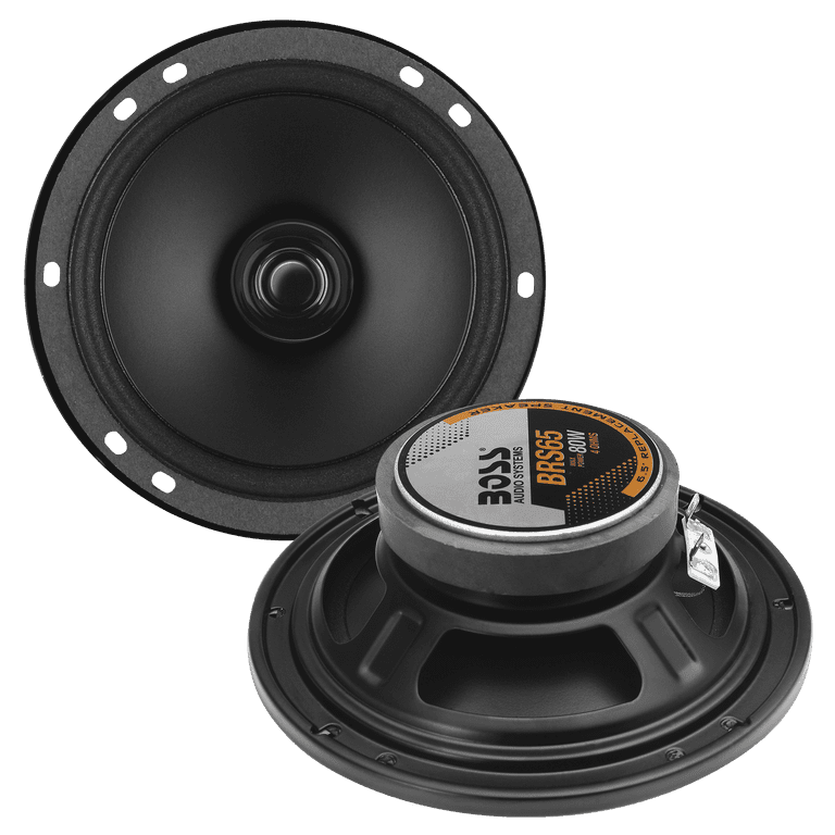 BOSS Audio Systems, Car Replacement Speaker, 6.5” Full Range, 80