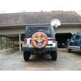 thumbnail image 5 of Tire Cover Central Smiley Sun Face Black Vinyl Spare Tire Cover 265/70r17, 5 of 5