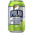 Polar Zero Calorie Lime Sparkling Seltzer Water, 12 fl oz, 8 Pack Cans