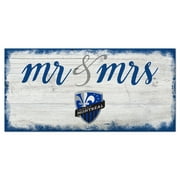CF Montreal 6'' x 12'' Mr. & Mrs. Script Sign