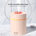 thumbnail image 3 of Mini humidificador purificador de aire de niebla apagado automático alimentado por USB Eccomum Blanco, 3 of 7