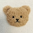 thumbnail image 3 of Plush Bear Fridge Magnet Rubber Soft Magnet 3D Animal Fridge Magnet for Kitchen Decoration Coffee, 3 of 6