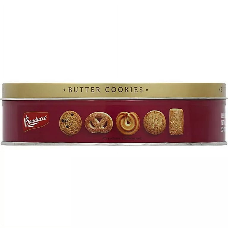 Bauducco Butter Cookies Tin, 2 pk./12 oz.