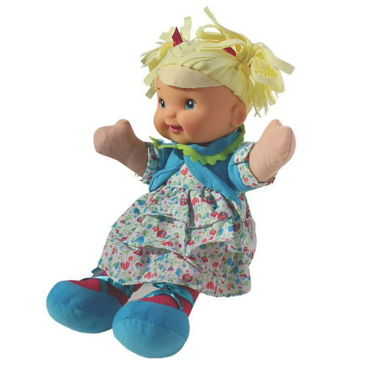 Goldberger Baby s First 14 Hannah Prayer Soft Body Baby Doll Blonde