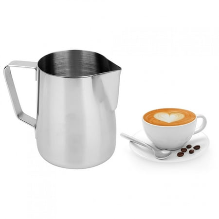 

ACOUTO Stainless Steel Coffee Pitcher Frothing Cup Art Making Coffee Steaming Pitcher For Home Coffee Shop Machines Milk Frothers Latte Art