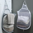 thumbnail image 3 of Cheers.US Mesh Popup Laundry Hamper - Portable, Durable Handles, Collapsible for Storage and Easy to Open. Folding Pop-Up Clothes Hampers are Great for The Kids Room, College Dorm or Travel, 3 of 7