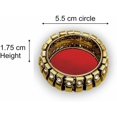 thumbnail image 3 of TenHue World TW- R2 Designer Multicolour Fancy Acrylic Rangoli in Flower 15.5 Inches and Tealight Candle Holder Diya 2pcs Handcrafted for Floor Decorated for Festival/Wedding/Pooja/Diwali/Home, 3 of 6