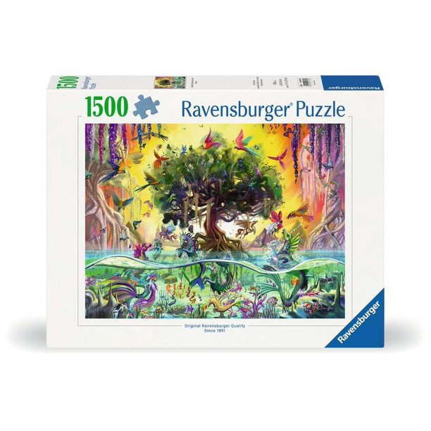 Rompecabezas Ravensburger Beautiful Sea Unicorn 1500 piezas