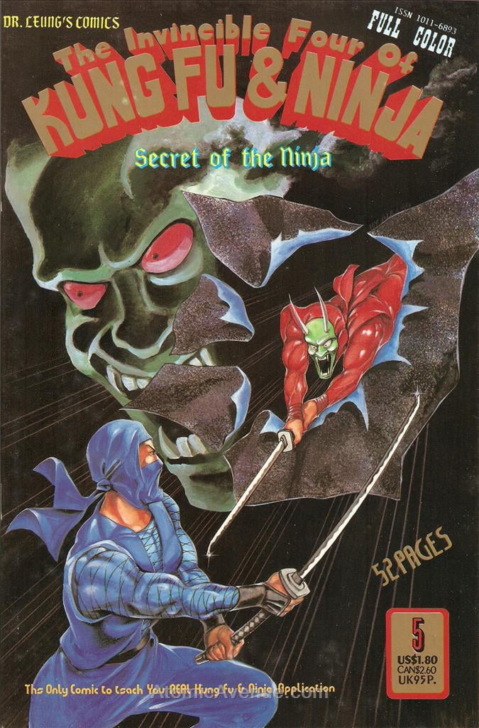 Cover of The Invincible Four of Kung Fu & Ninja #5