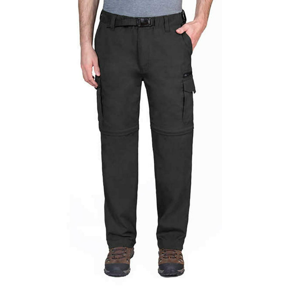 BC Clothing - BC Clothing Men’s Convertible Pant with Stretch (Charcoal ...