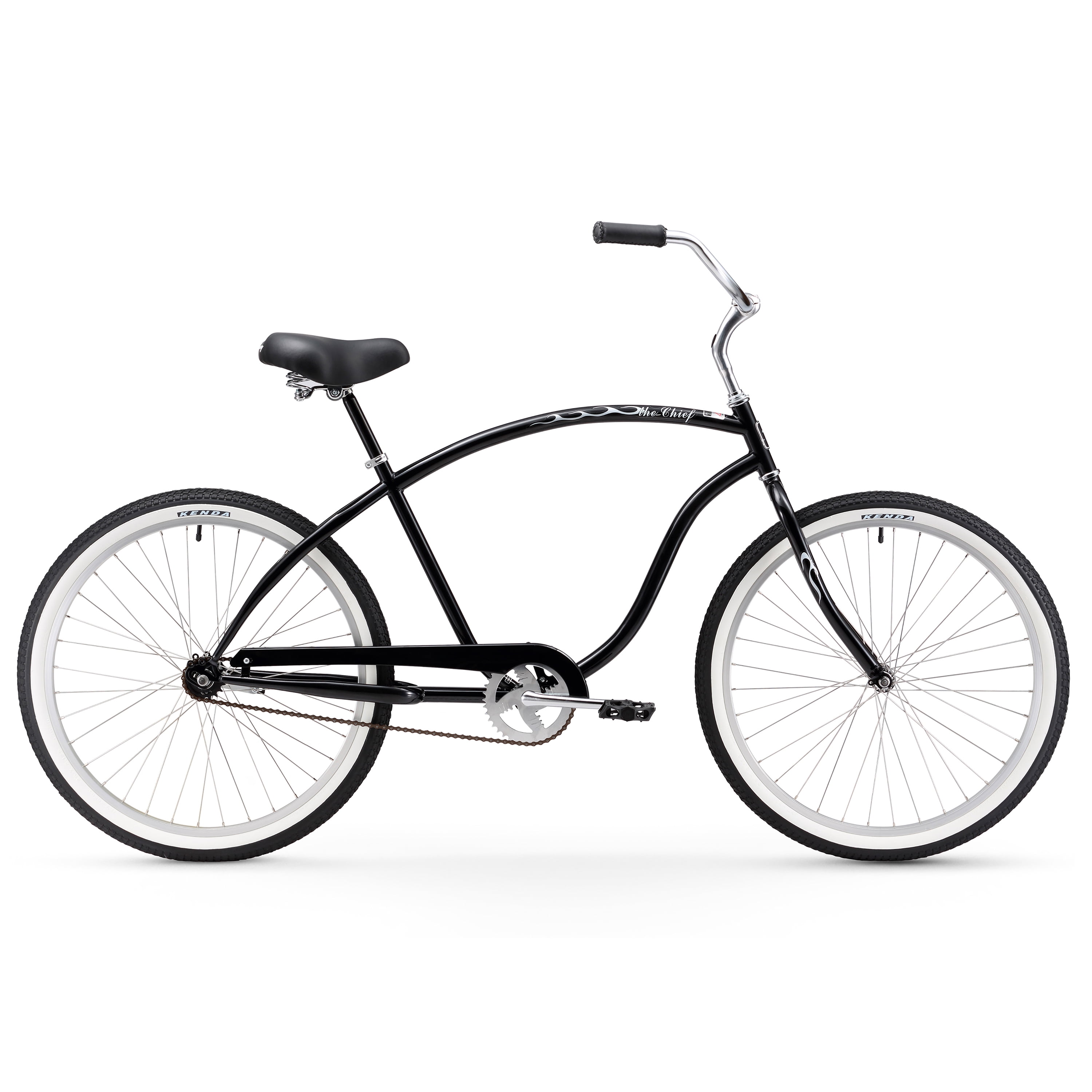 Firmstrong Chief Man, 26", Men's, Single Speed, Black