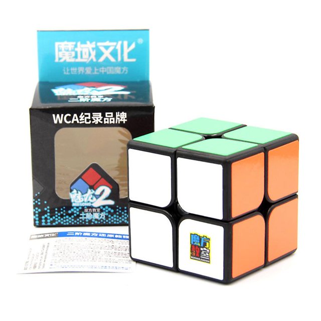 Moyu 2x2x2 Mini Pocket Cube Speed Meilong 2x2 Magic Cube Profesión Cubo Educación Juguete Velocidad 2x2 Magic Cube Moyu 2x2 kaili Sencillez