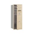 thumbnail image 4 of Salsbury Industries Recessed Private 4 Door Front Load 4C Horizontal Mail Center with 1 Parcel Locker, 4 of 4