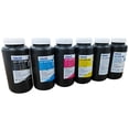 thumbnail image 2 of CALCA UV / UV DTF Ink Varnish Color for E*pson Printheads, Bottle of 1L, for Crystal Label Sticker Printing, 2 of 7