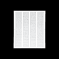 thumbnail image 2 of Prima Decorative Hardware 1 RA Air Return Grille 20 x 24, White Steel Return Vent Cover for Sidewall and Ceiling, Fits Standard Duct Openings, Outer Size 21-3/4 x 25-3/4 in, 2 of 6
