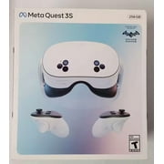 سماعة الواقع الافتراضي Meta Quest 3S 256GB All-In-One لحزمة العطلات الأساسية 2025-2026، وحدات تحكم تعمل باللمس،شاشة 120 هرتز، صوت ثلاثي الأبعاد، أغطية للوجه والعدسات، مقابض وحدة التحكم، حافظة + أغطية واقية