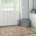 thumbnail image 4 of Linon Home Décor Washable Blanton Area Rug or Runner Collection, Pink and Ivory, 3' x 5', 4 of 8
