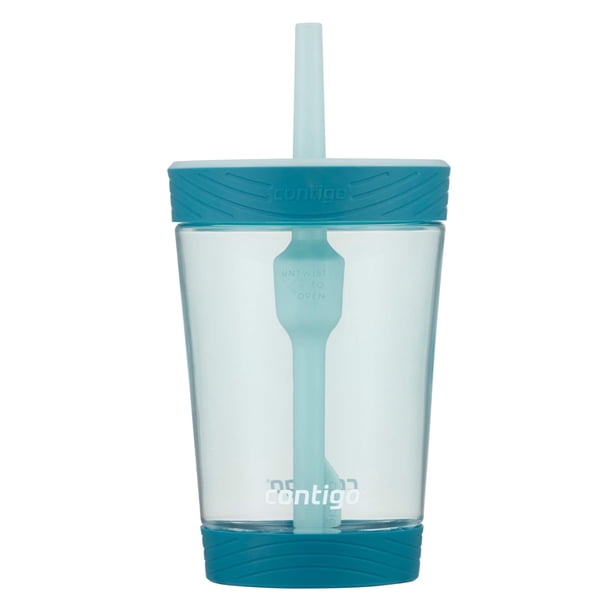 Vaso Contigo Kids a prueba de derrames de 400 ml con pajita sin BPA