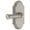 Satin Nickel, variant on Grandeur 851220 Arc Solid Brass Left Handed Privacy Set - Brass