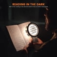 thumbnail image 5 of Queilt Illuminated Reading Magnifier, 30X Magnifying Glass with 12 LED Lights, Handheld Magnifying Glass, Illuminated Magnifying Glass for Reading, Jewelry, Seniors, Visually Impaired, Observation an, 5 of 5